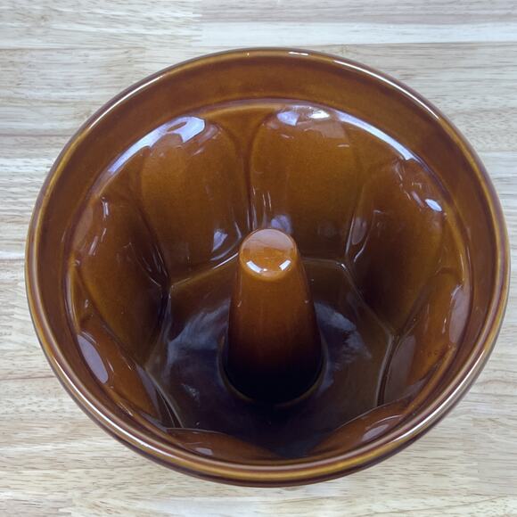 VINTAGE RETIRED WILLIAMS SONOMA GLAZED CERAMIC MONKEY BREAD MOLD - 8" - EUC - Picture 7 of 7